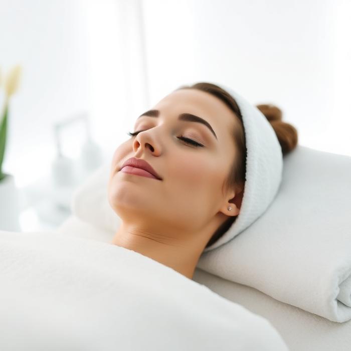 Client receiving treatment